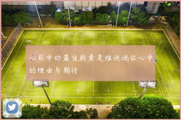 心目中的最佳新秀是谁说说你心中的理由与期待